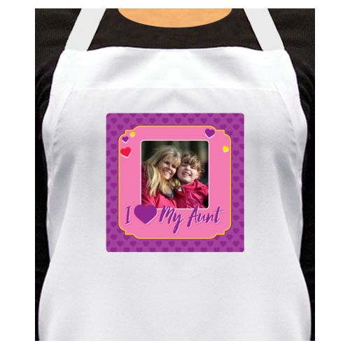 Personalized with "I love my aunt" and a photo